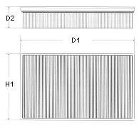 FILTERS AIR U510/606