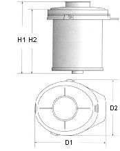 FILTERS AIR V401/606