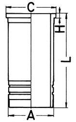 89862110 AGRO (TCD 2013 L06 4V) D108.0MM  89862110