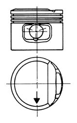  81.00 STD [4]   1  93117600 Kolbenschmidt