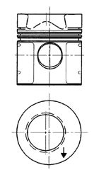  OM364/366 Euro2: (x4/x6) 94333600 Kolbenschmidt