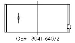    TOYOTA 1.8D/2.0D 1C/2C-T 90 STD (4) CB-1453ASTD