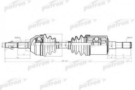   _JEEP: LIBERTY 02-06 2.4-2.8 4WD PDS0616