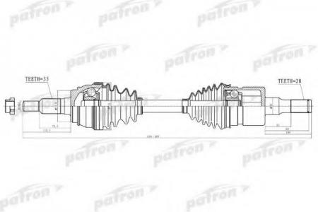  / HUMMER: H3, H3T 06-09 PDS1525