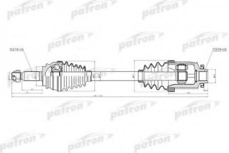   DODGE: CALIBER 07-09  JEEP: COMPASS 07-09, PATRIOT 07-09 2.4 PDS2034