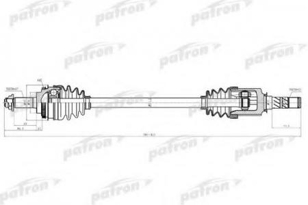  / SUBARU: FORESTER 04-08, BAJA 04-06 PDS5530