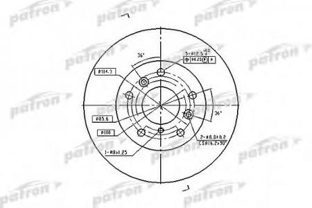    FORD USA: PROBE I 88-93, MAZDA: 626 II 83-87, 626 II Hatchback 83-87, 626 III 87-92, 626 III Hatchback 87-92, 626 III Station Wagon 87-97, PBD2571              Patron