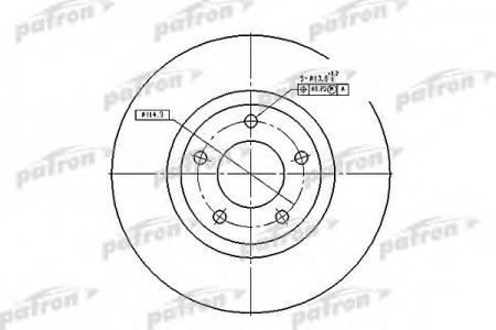    MAZDA: 3 03-, 3  04-, 5 05- PBD4385