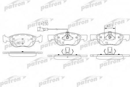     ALFA ROMEO: 145 94-99, 146 96-01, FIAT: BARCHETTA 95-, BRAVA 95-01, BRAVO 95-01, MAREA 96-, MAREA WEEKEND 96-, LANCIA: DEDRA 89-99, DEDRA PBP1056