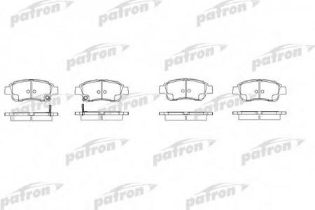     TOYOTA: PLATZ 02-05, PROBOX 02-, VITZ 99-03, YARIS 99- PBP1368              Patron