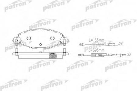     CITROEN: C5 01-04, C5 04-, C5 BREAK 01-04, C5 BREAK 04- PBP1412