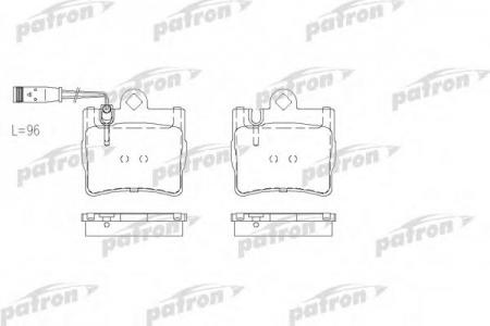     MERCEDES-BENZ: S-CLASS 98-05, S-CLASS  99-06 PBP1427              Patron