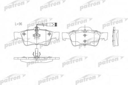     MERCEDES-BENZ: C-CLASS 04-, C-CLASS T-MODEL 04-, CLS 04-, E-CLASS 02-, E-CLASS T-MODEL 03-, S-CLASS 02-05, S-CLASS 05-, S-CLASS  99-06 PBP1526