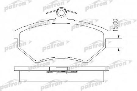     AUDI: 80 82-86, 90 84-87, COUPE 81-88, VW: CORRADO 89-92, PASSAT 85-88, PASSAT 88-93, PASSAT VARIANT 83-88, PASSAT VARIANT 88-97 PBP413