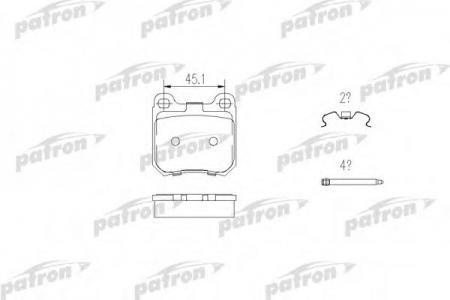     OPEL: OMEGA A 86-94, OMEGA A  86-94, SENATOR B 87-93, VECTRA B 95-02, VECTRA B  95-03, VECTRA B  96-03 PBP525