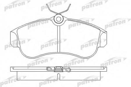     NISSAN: ALMERA II 00-, PRIMERA 90-96, PRIMERA 96-01, PRIMERA Hatchback 90-96, PRIMERA Hatchback 96-02 PBP604               Patron