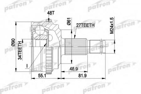   - CITROEN: EVASION 94-02, JUMPY 94 -, JUMPY  94-, FIAT: SCUDO COMBINATO 96 -, SCUDO  96 -, ULYSSE 94-02, LANCIA: ZETA 95-02 PCV1222