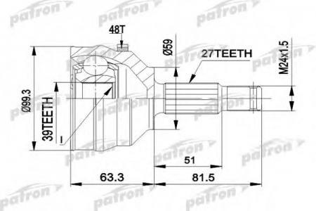   - CITROEN: EVASION 94-02, JUMPY 94 -, JUMPY  94-, FIAT: SCUDO COMBINATO 96 -, SCUDO  96 -, ULYSSE 94-02, LANCIA: ZETA 95-02 PCV1224