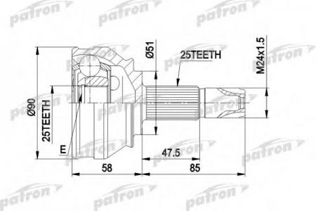   - ALFA ROMEO: 147 1.6/2.0 01-, FIAT: BARCHETTA 1.8 16V (CH.-NO. 0043319-) 05/99-, BRAVA/O 1.9JTD 12/98-10/01, PUNTO 1.8HGT (130 HP) 09/ PCV1258