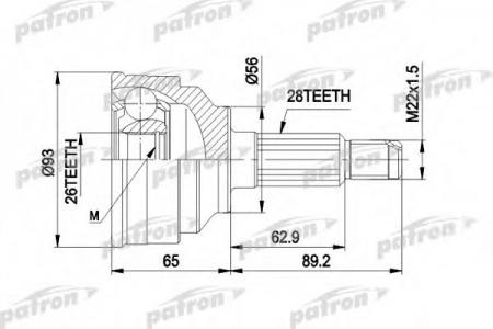   - MAZDA: 626 III GD 2.0 12V / 2.0 16V / 2.0D / 2.2 12V 11/87-05/92, 626 IV GE 2.5 24V 01/92-04/97,  ABS PCV1291