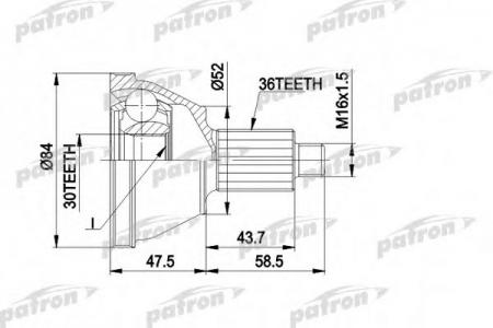   - AUDI: A2 00 - 05, SEAT: CORDOBA 02 -, IBIZA IV 02 -, SKODA: FABIA 06 -, FABIA 99 -, FABIA COMBI 00 -, FABIA  99 -, ROOMSTER 06 - PCV1413