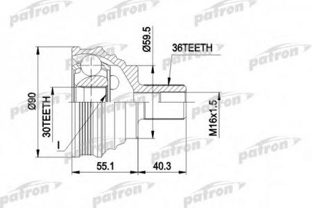   - AUDI: A3 03 -, A3 Sportback 04 -, SEAT: ALTEA 04 -, TOLEDO III 04 -, SKODA: OCTAVIA 04 -, OCTAVIA Combi 04 -, VW: CADDY III  PCV1467              Patron