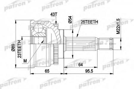   - MITSUBISHI: CARISMA 95-06, CARISMA  96-06 PCV1491