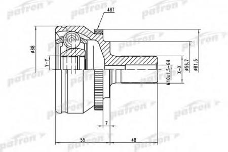   - VOLVO: C70/S60/S70 97- PCV3560