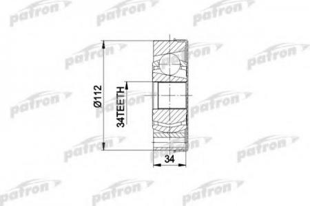   - [B:34, D:112] WV: SHARAN 00-, FORD: GALAXY 00-, SEAT: ALHAMBRA 00-, 6- . PCV5034