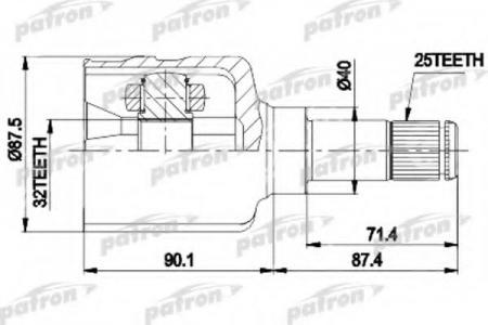    - EMPI 87-9536, CHRYSLER:TOWN&COUNTRY, VOYAGER 96-05 DODGE:CARAVAN 96-05 PCV9536