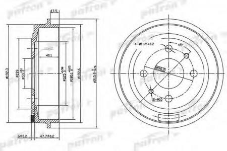    FIAT: BRAVA 95-01, BRAVO 95-01, MAREA 96-, MAREA WEEKEND 96-, PUNTO VAN 96-00, TEMPRA 90-96, TIPO 88-95, ZASTAVA: YUGO FL PDR1044