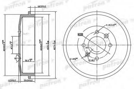    CITROEN: BERLINGO 96-, BERLINGO  96-, XSARA 97-05, XSARA BREAK 97-05, XSARA PICASSO 00-, XSARA  98-05, ZX 91-97 PDR1126