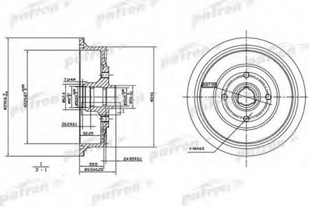    AUDI: 100 82-89, 100 AVANT 82-90, 80 86-91, 80 91-94, 80 AVANT 91-96, 90 88-91 PDR1200