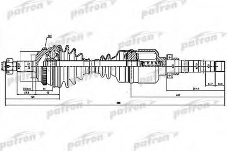   CITROEN: DISPATCH 1.9 TD 94-, DISPATCH VAN 1.9 TD 94-, EVASION 1.9 TD/2.0 TURBO C.T./2.1 TD 94-02, JUMPY 1.9 TD 94-, JUMPY  1.9 TD 94- PDS0145