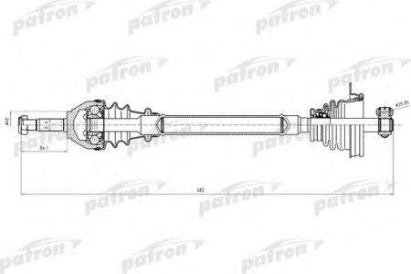   DACIA LOGAN 1.4-1.6I 09.04>  -ABS PDS0637