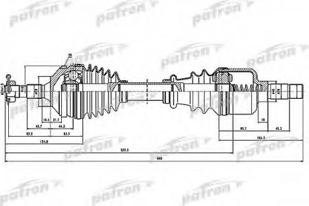   PEUGEOT: 406 2.0 HDI 110/2.0 TURBO/2.1 TD 12V/3.0 24V 95-04, 406 BREAK 2.0 TURBO/2.1 TD 12V 96-04, 406 ESTATE 2.0 TURBO/2.1 TD 12V 96-04 PDS1291