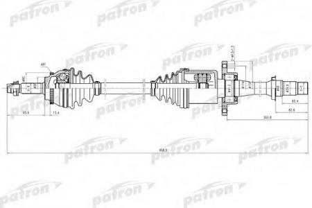   TOYOTA AVENSIS T25 2.0 D-4D (85 KW) 03> PDS9106