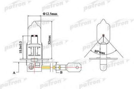   H3 12V 55W PK22S PLH3-12/55