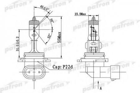   HB4 12V 51W P22D PLHB4-12/51