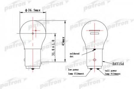   P21/5W 24V 21/5W BAY15D PLP21/5W