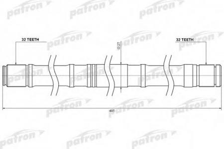   ()  NISSAN: PRIMERA P11,WP11 1.8 08.99-07.02 [Z:32, L:405 MM, D:27 MM] QG18LH