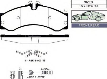 3011 FR . . GOODWILL M. BENZ SPRINTER2T,3T,4T VOLKSWAGEN LT 2846 3011FR 3011FR