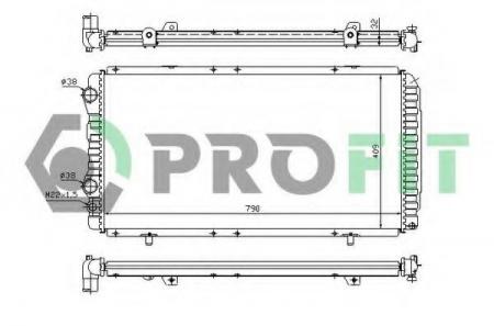    CITROEN JUMPER, FIAT DUCATO, PEUGEOT BOXER 94- () (-A/C) PR 0540N1