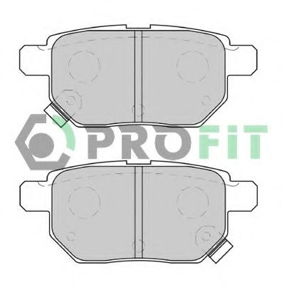   - TOYOTA AURIS 07-. COROLLA (E15) 07-. YARIS 06- REAR 5000-4042