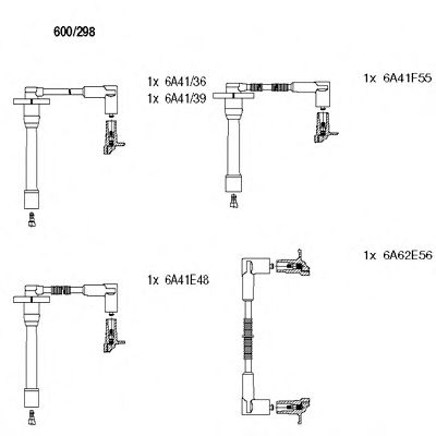   ()   TOYOTA AVENSIS / CARINA E 1.6-1.8 UKP 600/298