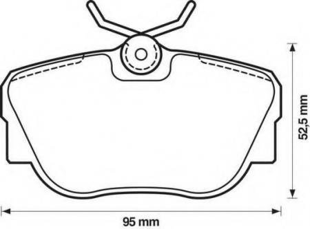     BMW 316, 318, 320, 324, 325 E30 82-90 ; Z1 2, 5 89-92 571352D