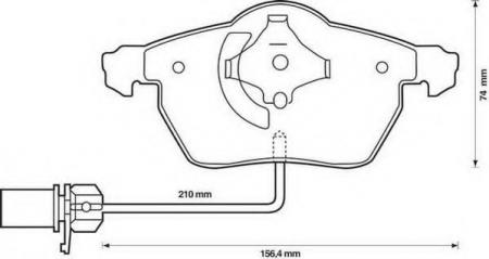     AUDI A4 11 / 00-> , A6 2 / 97-> , VW Passat B5-> , SKODA Superb 2 / 02-> ( ) 573037J JURID