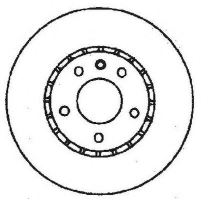     [258X24]  OPEL OMEGA A/VECTRA B 1.8-2.0/2.3D 561406J