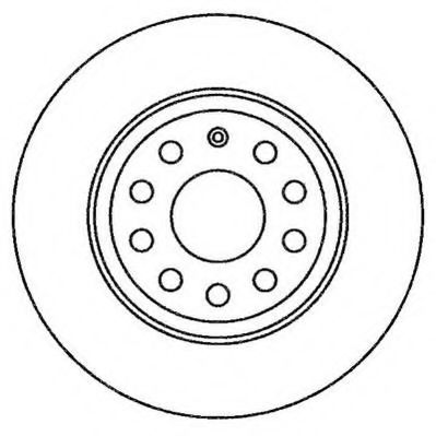    (285x12mm) 5 .  AUDI A3 3.2 quattro 9/04->; VW Passat 1.6/1.9TD/2.0TD; Jetta III 2.0/T 3/05->; 562258J JURID