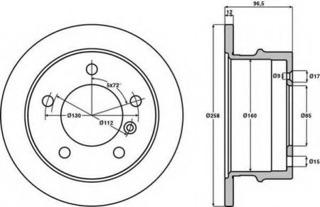  ..[258x12] 5 .MB W463/Sprinter 2t,3t,4t 95-00//VW LT II 28-46 2.3,2.5TDI,2.8TDI 567771J JURID